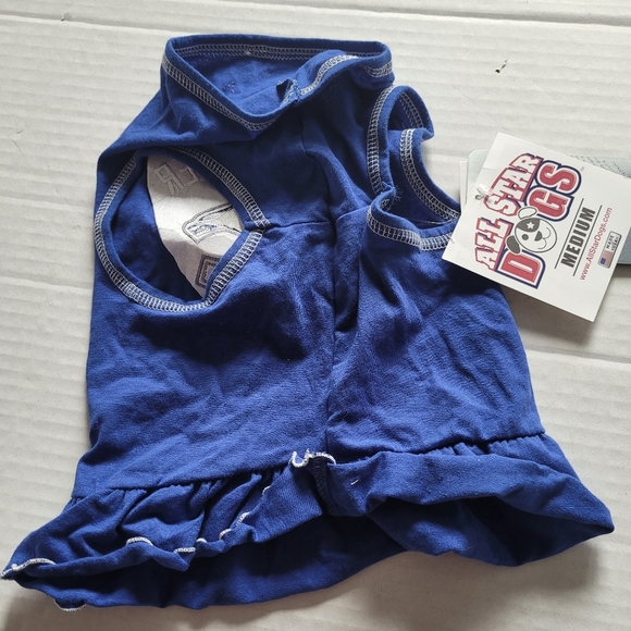 All Star Dogs NHL Vancouver Canucks Unisex Dog Cheerleader Dress Size Medium - Picture 2 of 10